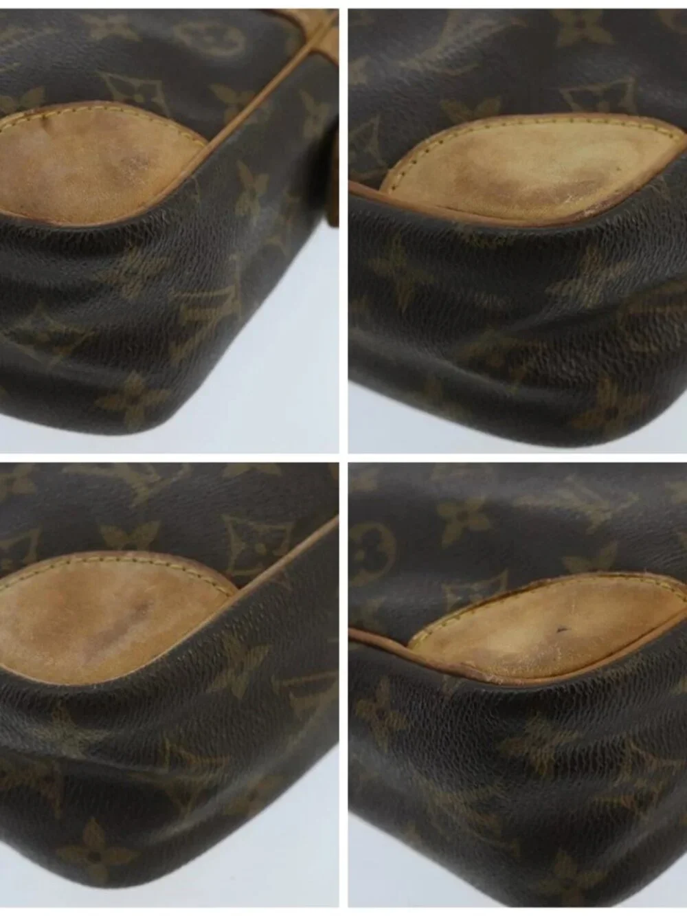 LOUIS VUITTON Monogram Compiegne 28 Clutch Bag M51845 LV Auth 97857